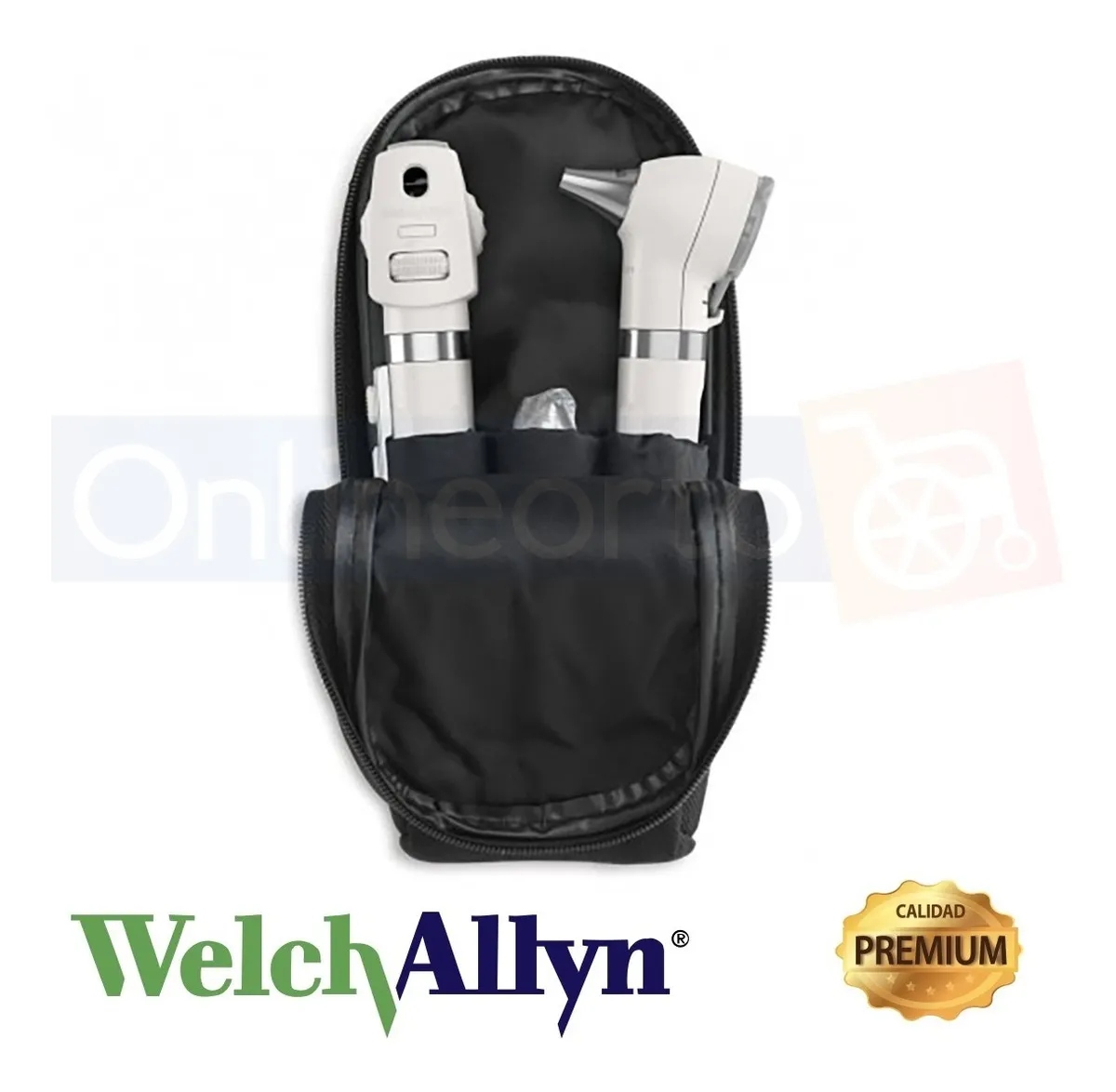 Foto 3 | Estuche de Diagnóstico Médico Otoscopio Pocket Led 3 Lumen Welch Allyn color Blanco