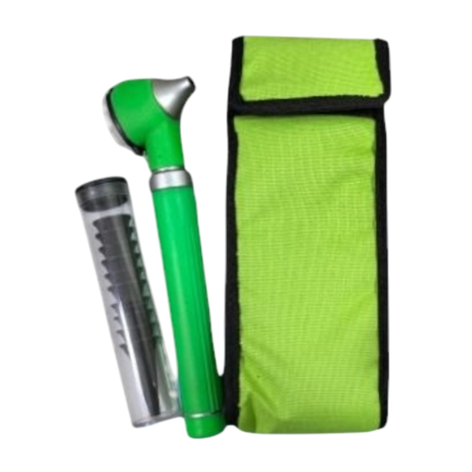Foto 3 pulgar | Otoscopio Medico Con Luz Led Y Fibra Optica Con Estuche Verde