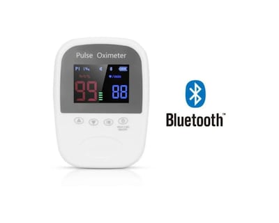 Foto 3 | Oxímetro de Pulso Led Berry Bm1000A color Blanco con 3 Sensores para Adulto uso Pediátrico y Neonatal