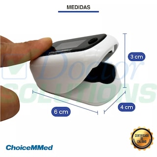 Foto 7 | Oxímetro de Pulso Choicemmed Md300c63 Medición de Frecuencia Respiratoria