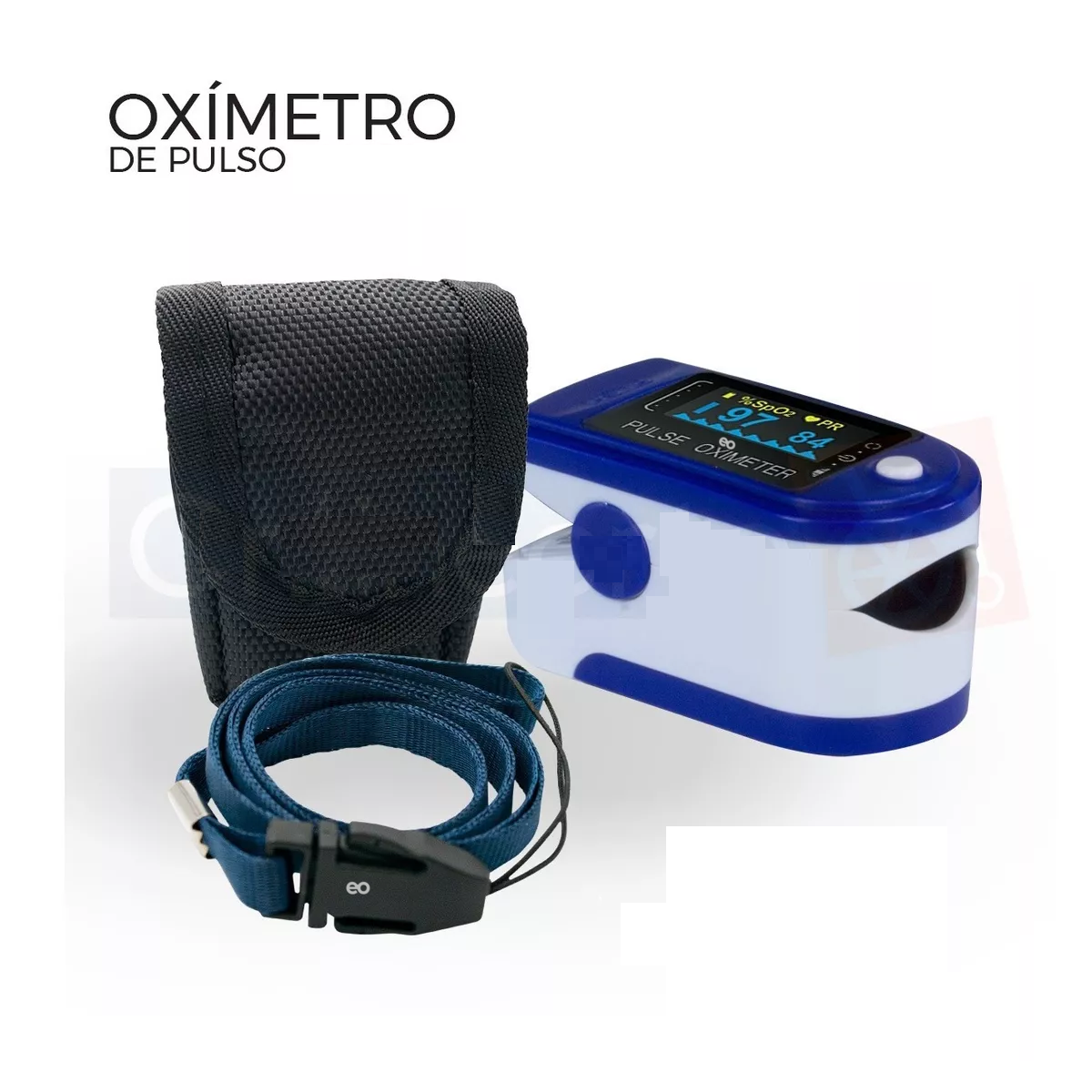 Foto 3 pulgar | Oximetro De Pulso De Dedo Adulto Digital Portatil. Eo Safe Imports Esi-8093-1 Multicolor