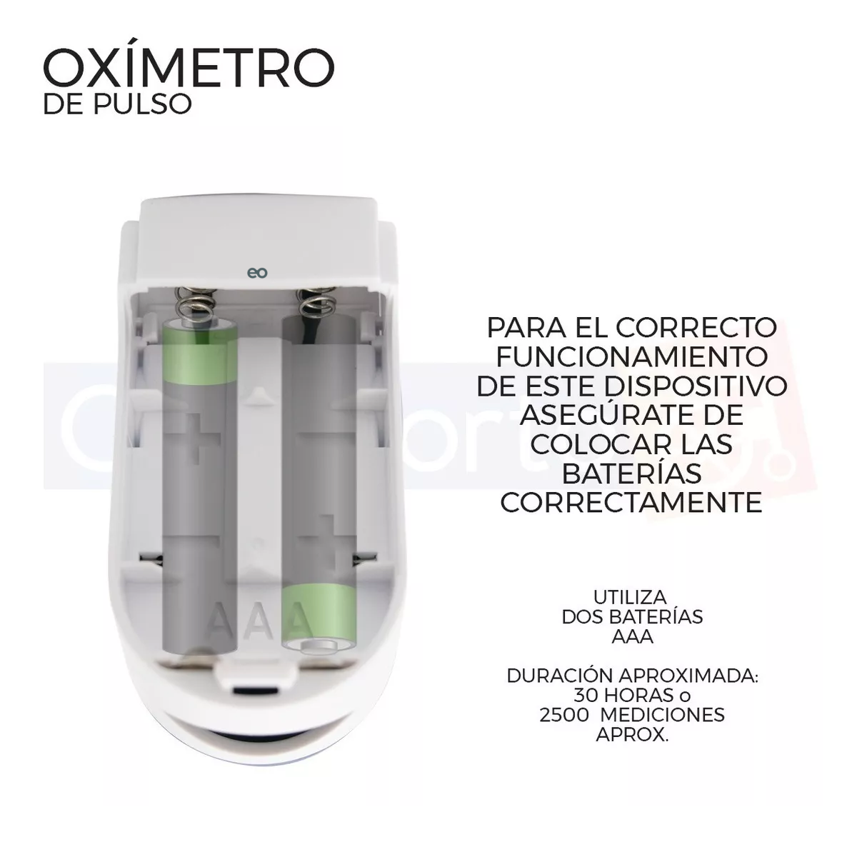 Foto 4 pulgar | Oximetro De Pulso De Dedo Adulto Digital Portatil. Eo Safe Imports Esi-8093-1 Multicolor