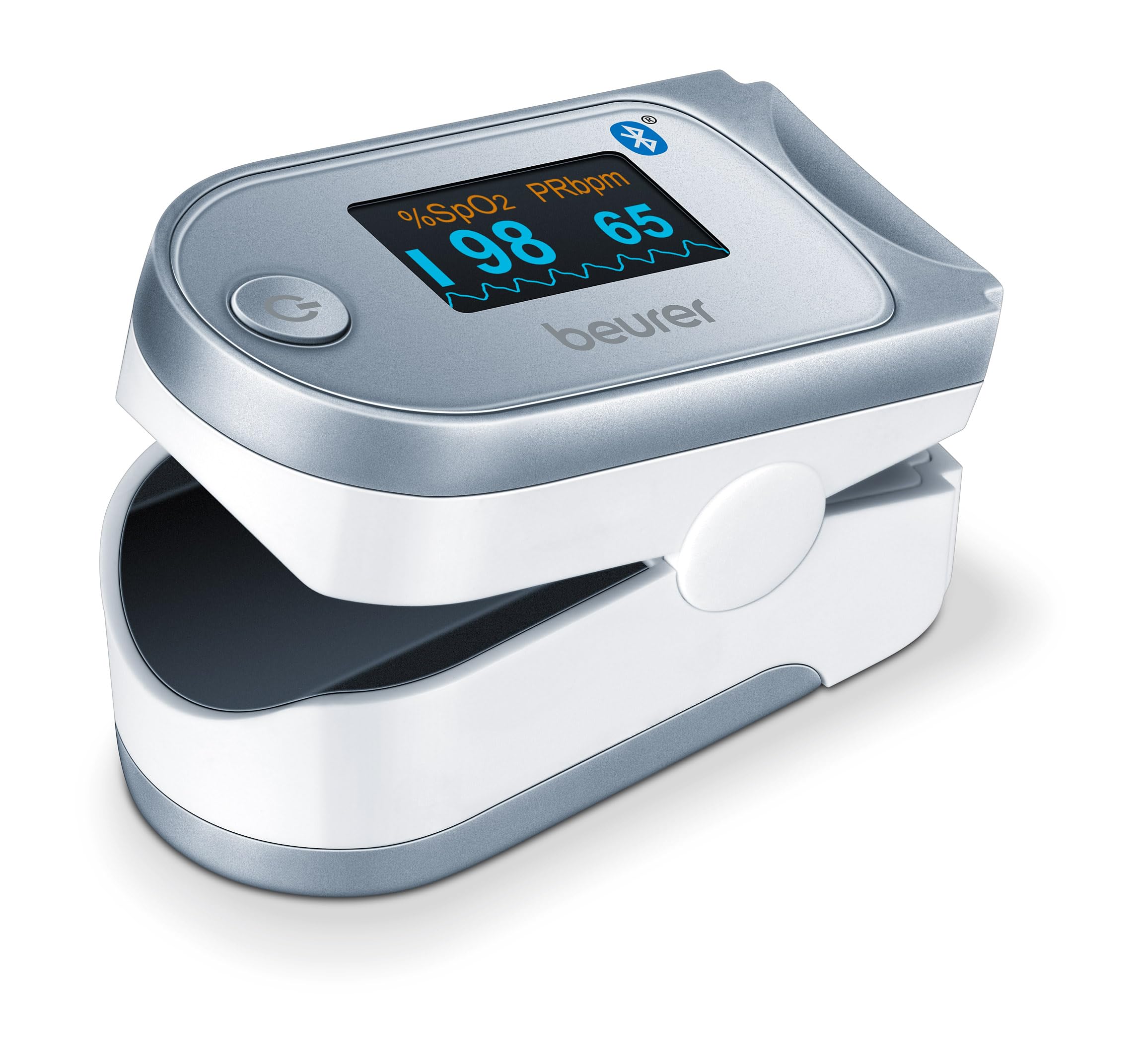 Foto 1 | Oxímetro De Pulso Beurer Bluetooth Digital Fingertip Po60 - Venta Internacional.