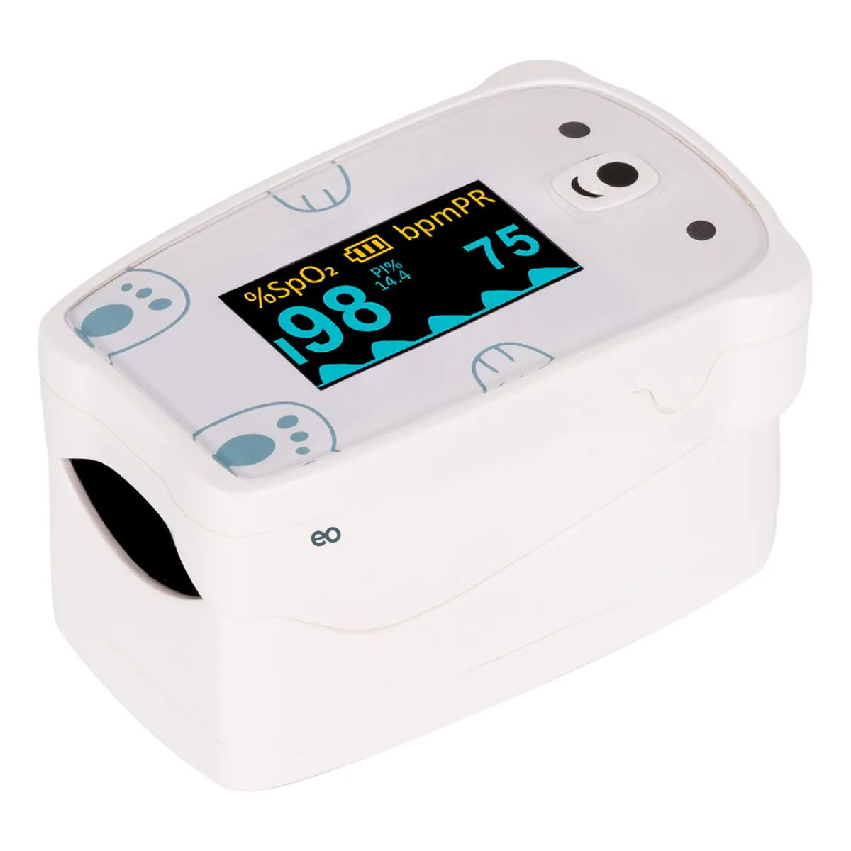 Oxímetro De Pulso Pediátrico Eo Safe Imports Esi-20062 Blanco