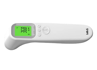 Foto 3 | Termómetro Digital Infrarriojo De Alta Precisión Blanco