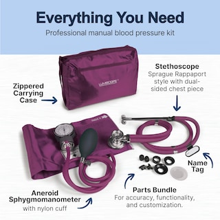 Foto 3 | Kit De Presión Arterial Lumiscope Professional Con Estetoscopio - Venta Internacional.