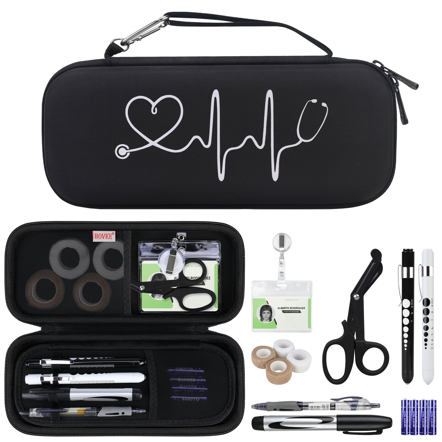 Foto 2 pulgar | Juego De Estuches Para Estetoscopios Bovke  Kits De Herramientas De Enfermería Con Suministros Médicos - Venta In