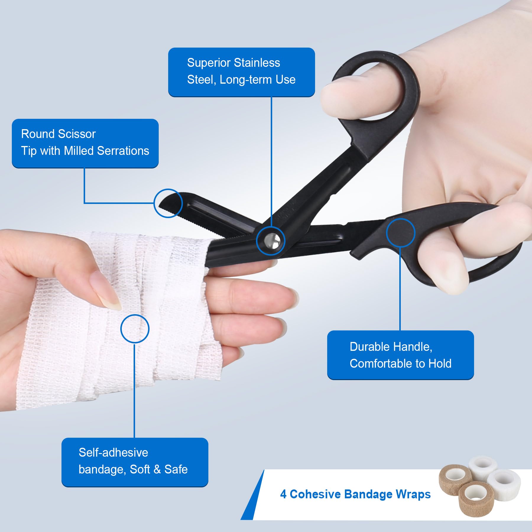 Foto 5 pulgar | Juego De Estuches Para Estetoscopios Bovke  Kits De Herramientas De Enfermería Con Suministros Médicos - Venta In