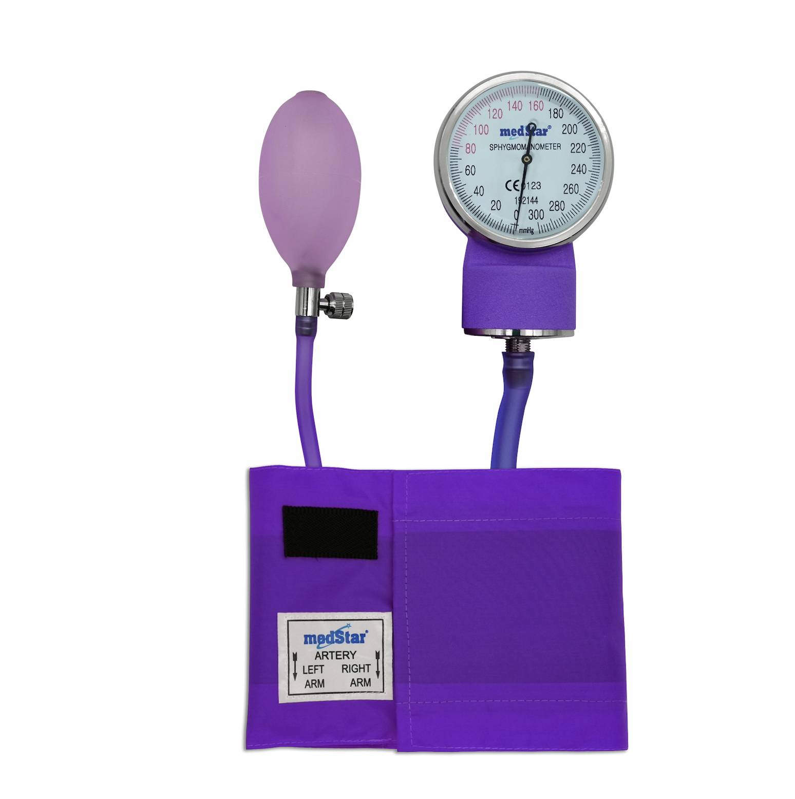 Baumanómetro Aneroide Medstar 20a-f color Morado