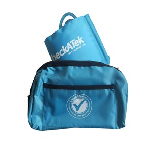 Foto 3 | Kit Baumanómetro Aneroide con Estetoscopio Campana Doble Adulto color Azul Cielo B2-1d, Checkatek