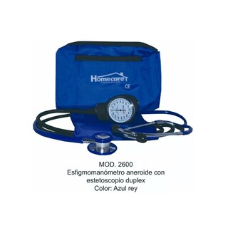Foto 1 | Kit Baumanómetro Aneroide Estetoscopio Duplex 2600 Homecare