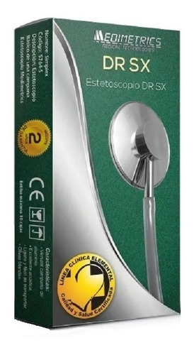 Foto 2 | Estetoscopio Dr Sx Aluminio Campana 5764-s Medimetrics