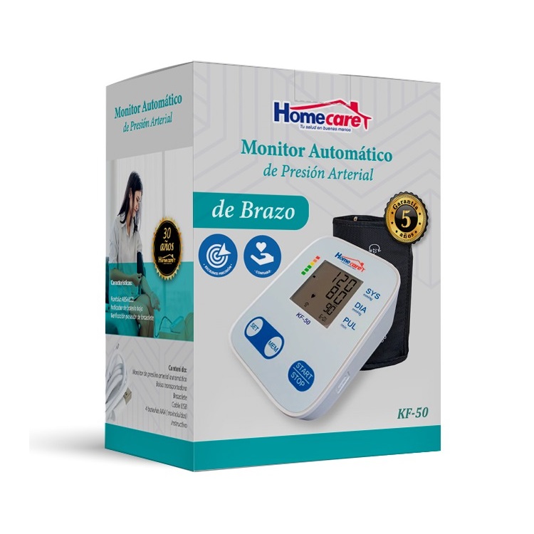 Foto 4 pulgar | Baumanómetro Digital Monitor De Presión Brazo Kf-50 Homecare