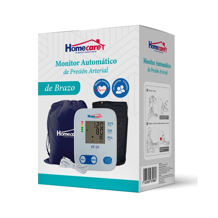 Foto 4 | Baumanómetro Digital Monitor De Presión Brazo Kf-50 Homecare