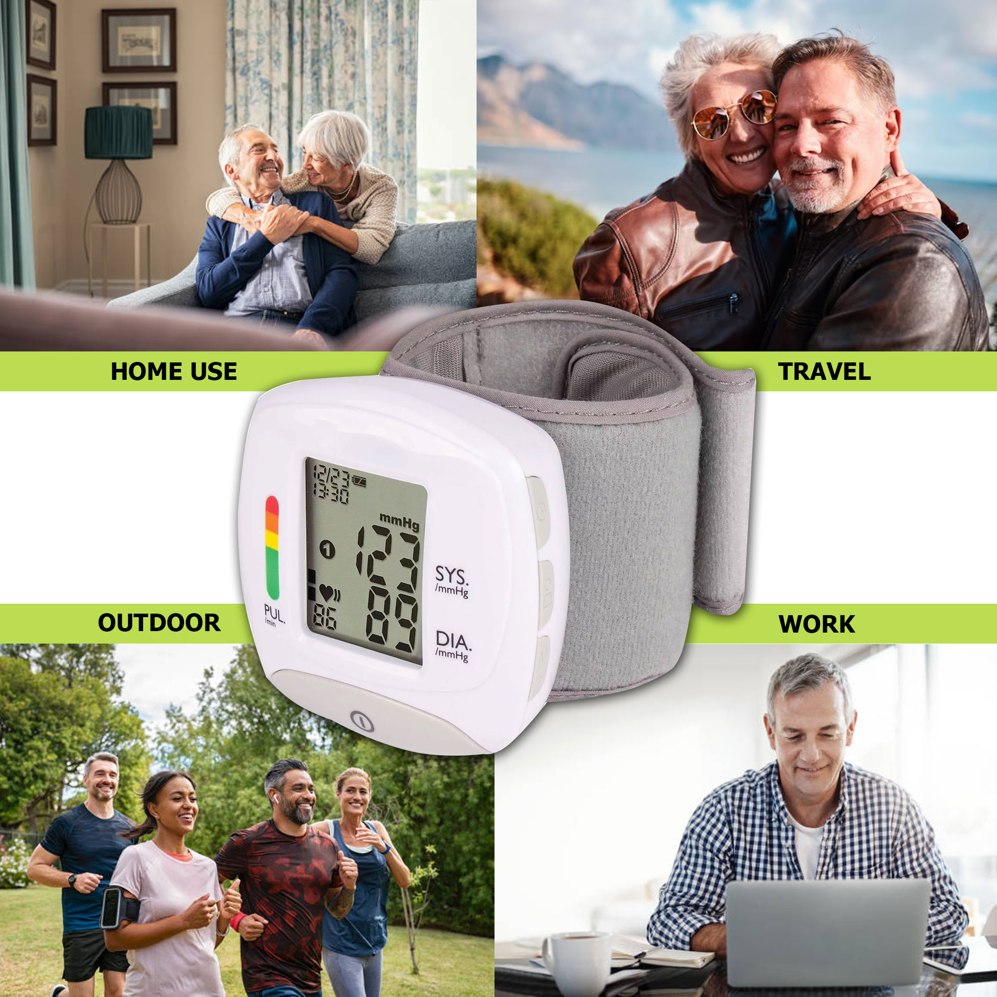 Foto 4 | Pulsera Vivitar con Monitor de Presión Arterial con Frecuencia Cardíaca - Venta Internacional