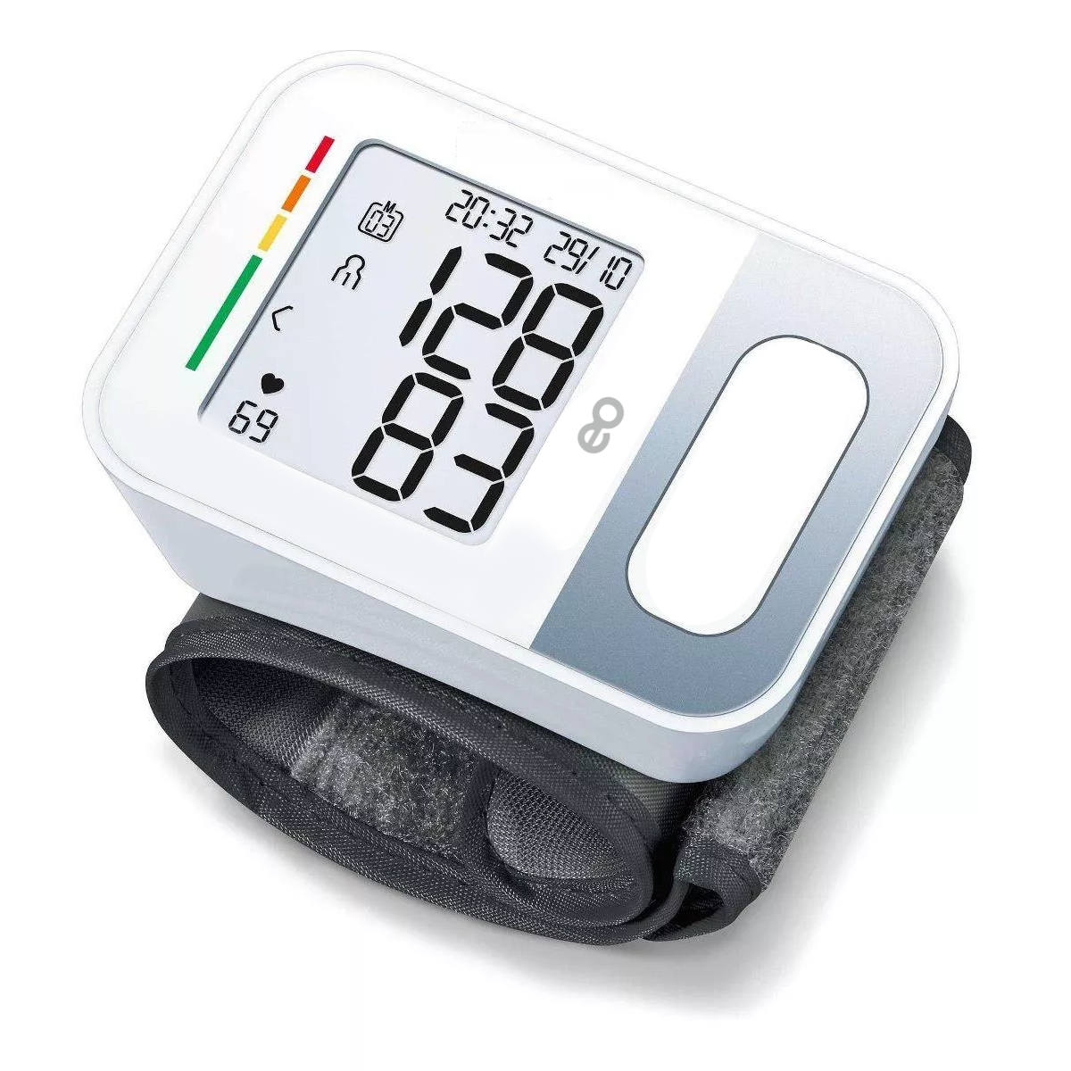 Foto 4 pulgar | Monitor De Presión Arterial De Muñeca Automático Eo Safe Imports Esi-12560-1 Blanco