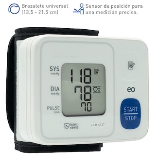 Foto 2 | Monitor De Presión De Muñeca Eo Safe Imports Esi-7016-1 Blanco