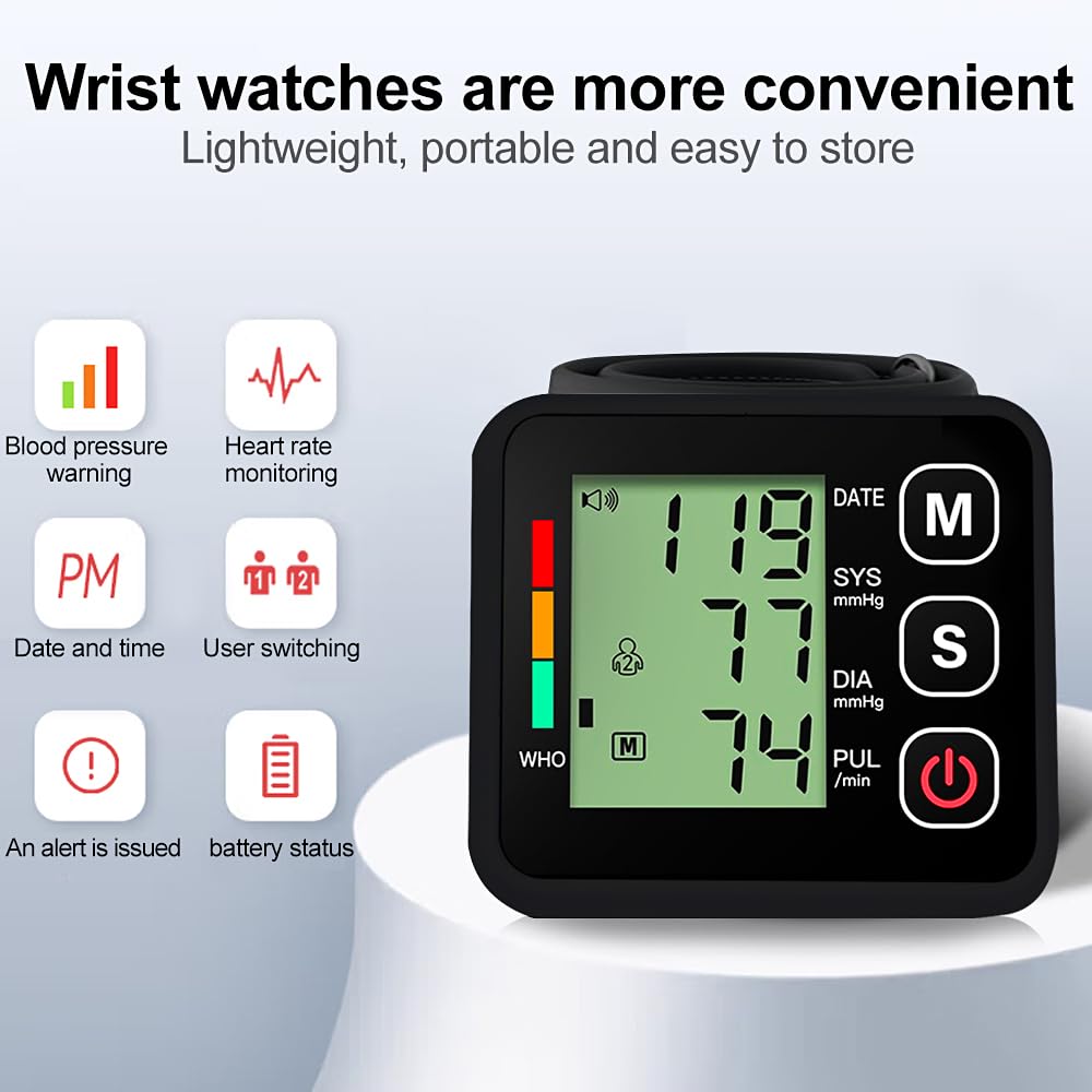 Foto 5 | Monitor De Presión Arterial Omron Para Muñeca Con Frecuencia Cardíaca Y Brazalete - Venta Internacional.