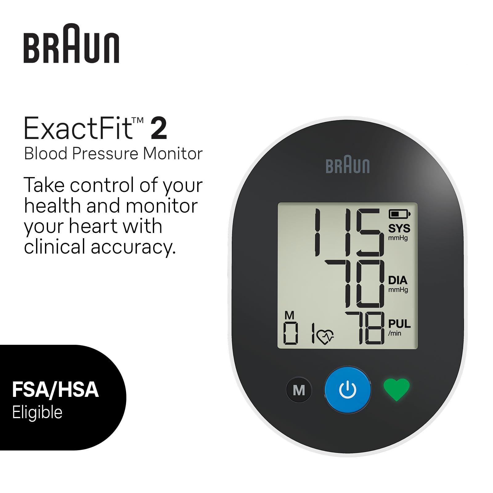 Foto 3 pulgar | Monitor de Presión Arterial Braun Exactfit 2- Venta Internacional