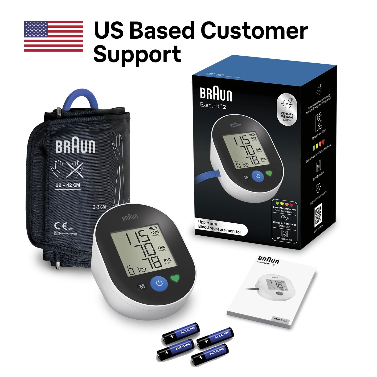 Foto 7 pulgar | Monitor de Presión Arterial Braun Exactfit 2- Venta Internacional