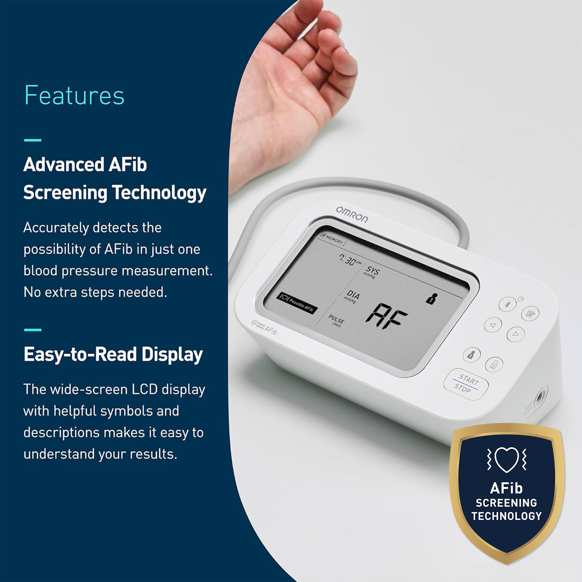 Foto 4 | Monitor De Presión Arterial Omron Gold Upper Arm Con App Connect - Venta Internacional.