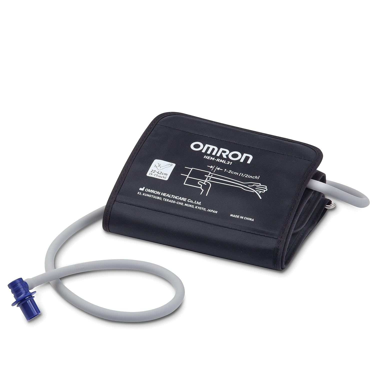 Monitor De Presión Arterial Omron Wide Range D-cuff Hem-rml31-b - Venta Internacional.