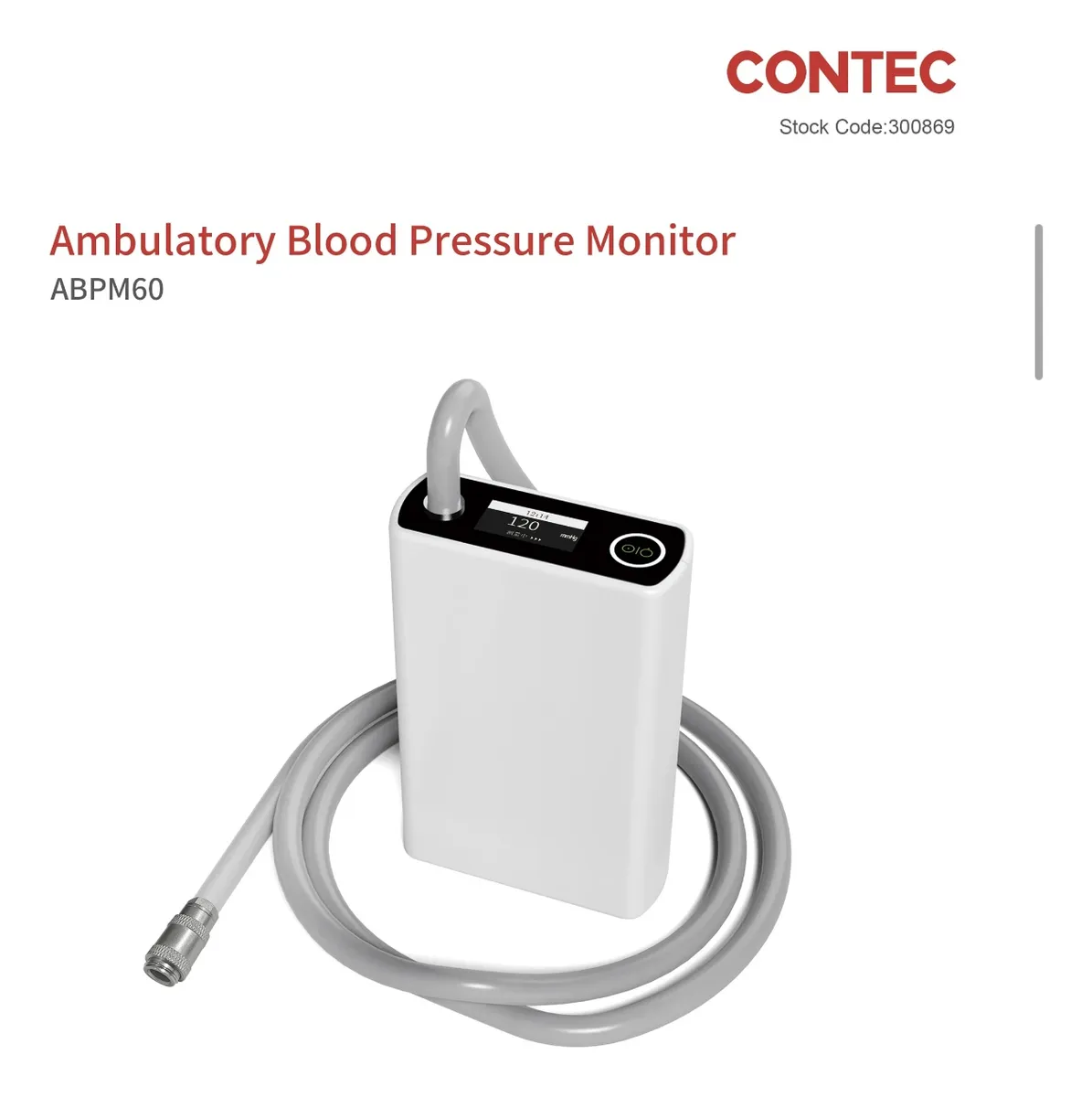 Foto 1 | Monitor De Presión Mapa Ambulatorio Contec Abpm60
