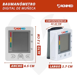Foto 5 | Baumanómetro Digital De Muñeca - Incluye Estuche