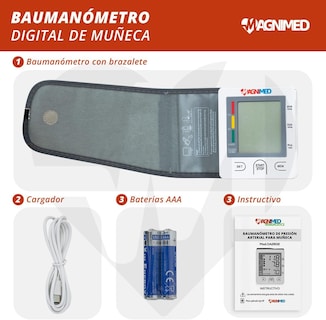 Foto 6 | Baumanómetro Digital De Muñeca - Incluye Estuche