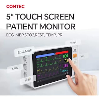 Foto 5 | Monitor De Signos Vitales (6 Parámetros) Cms1000 Contec