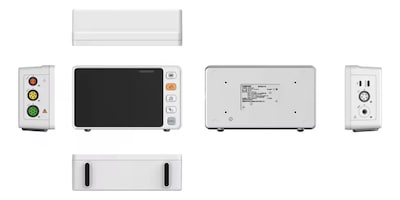 Foto 6 | Monitor De Signos Vitales (6 Parámetros) Cms1000 Contec