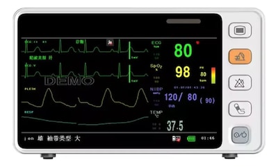 Foto 7 | Monitor De Signos Vitales (6 Parámetros) Cms1000 Contec