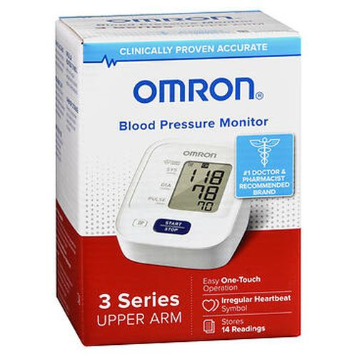 Foto 2 pulgar | Monitor De Presión Arterial Omron Serie 3 Para La Parte Superior Del Brazo Bp7100 - Venta Internacional.