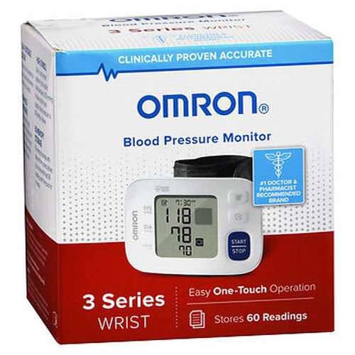 Foto 2 pulgar | Monitor De Presión Arterial Omron Serie 3 Para Muñeca Bp6100 - Venta Internacional.