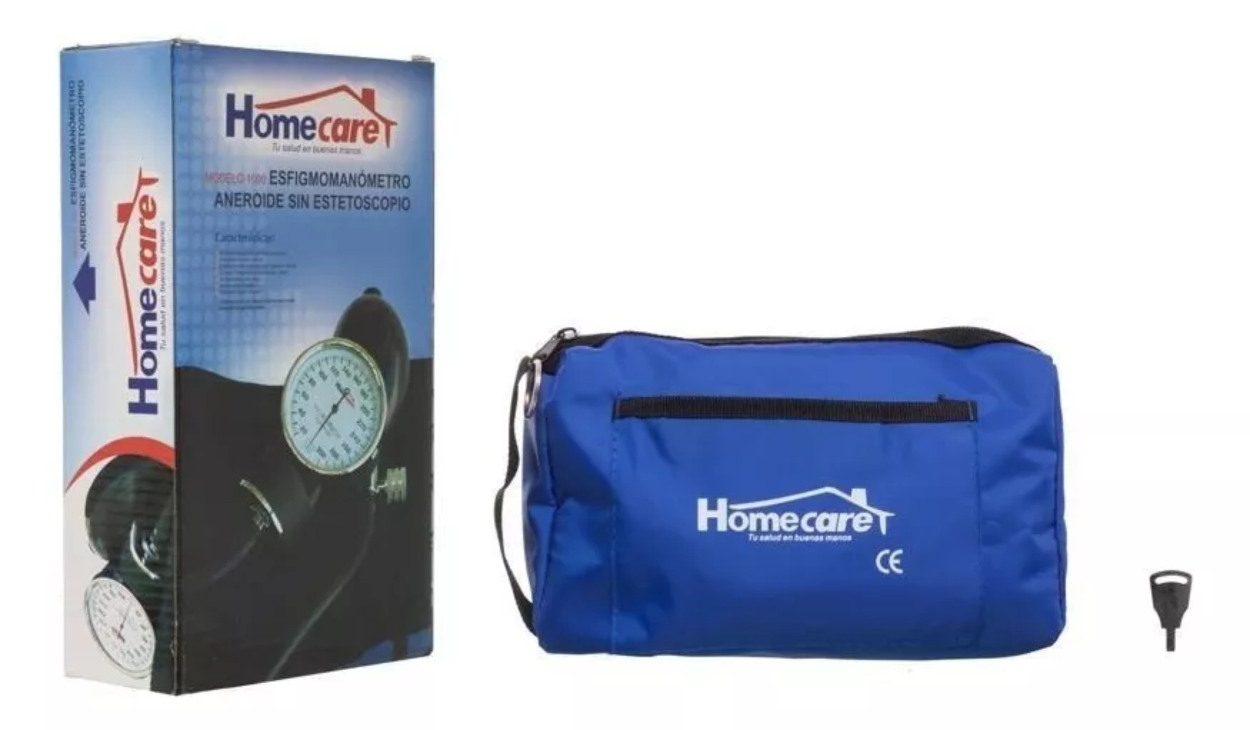 Foto 4 | Baumanómetro Manual Aneroide 1000 - Homecare Color Azul Rey