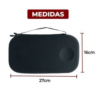 Foto 5 | Estuche de Estetoscopio Portátil Negro