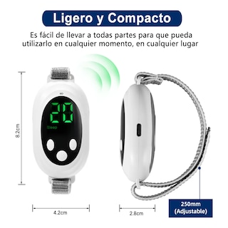 Foto 2 | Neurocontrol Ansiedad Pazmental Insomio Electro Pulsaciones Eo Safe Imports Esi-19132 Blanco