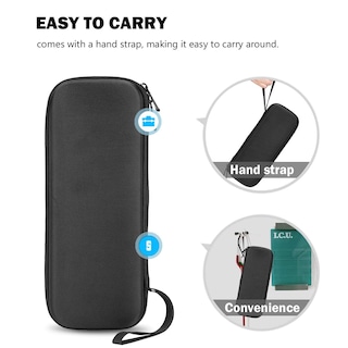 Foto 3 | Funda De Transporte Para Estetoscopios Procase, Rígida, De Viaje, Color Negro - Venta Internacional.