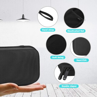 Foto 6 | Funda De Transporte Para Estetoscopios Procase, Rígida, De Viaje, Color Negro - Venta Internacional.