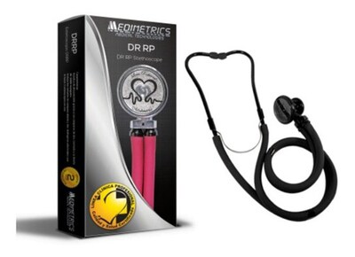 Foto 3 | Estetoscopio Rappaport Doble Tubo Medimetrics Con Accesorios Color Negro