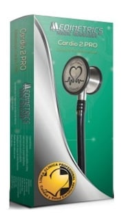 Foto 3 | Estetoscópio Medimetrics Cardio 2 Pro Diseño 2 Tubos en Uno