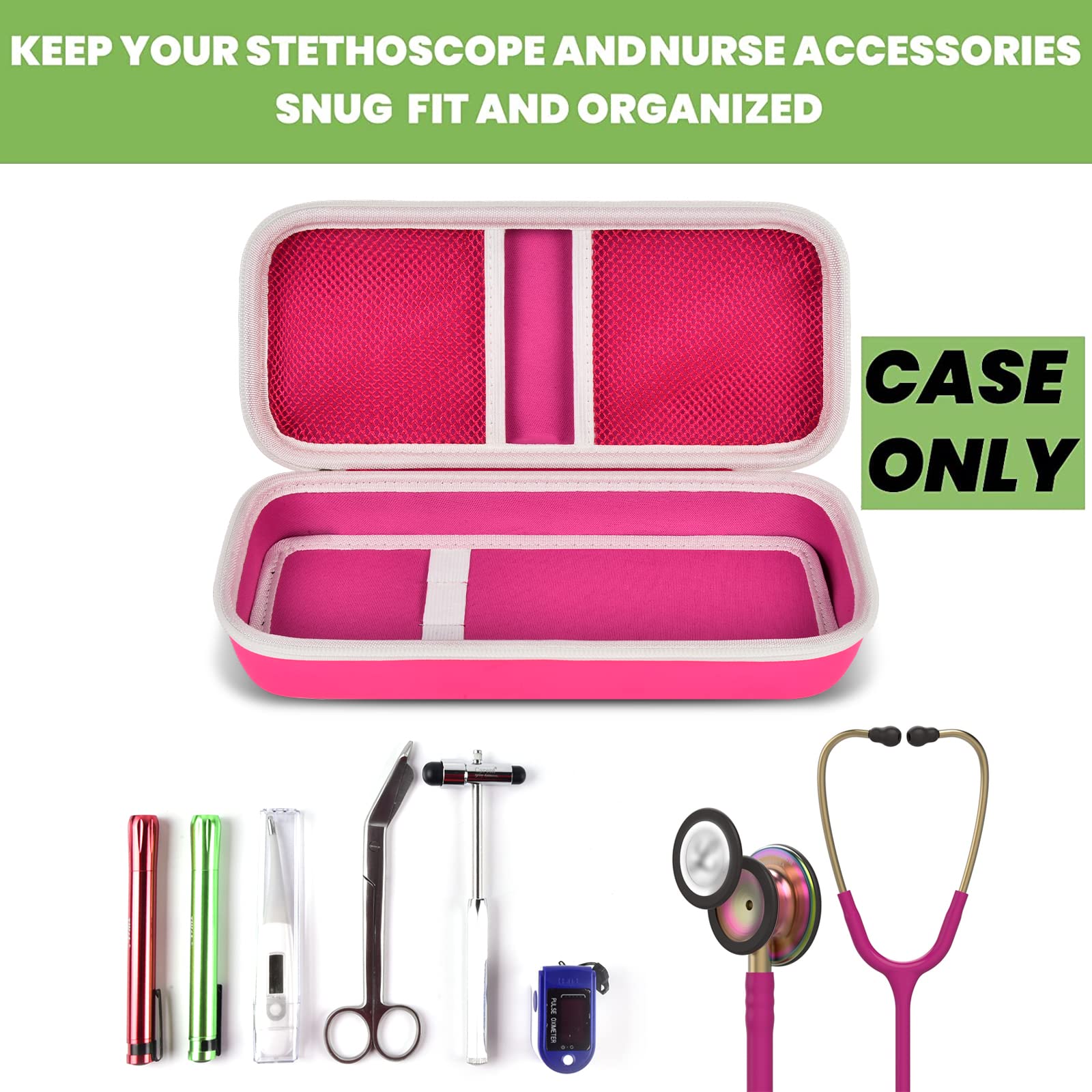 Foto 3 pulgar | Funda Para Estetoscopio Alkoo Compatible Con 3m Littmann Classic Iii - Venta Internacional.