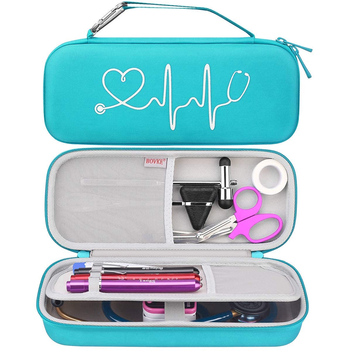Foto 1 | Funda De Estetoscopio Bovke Para 3m Littmann Classic Iii  Color Turquesa - Venta Internacional.
