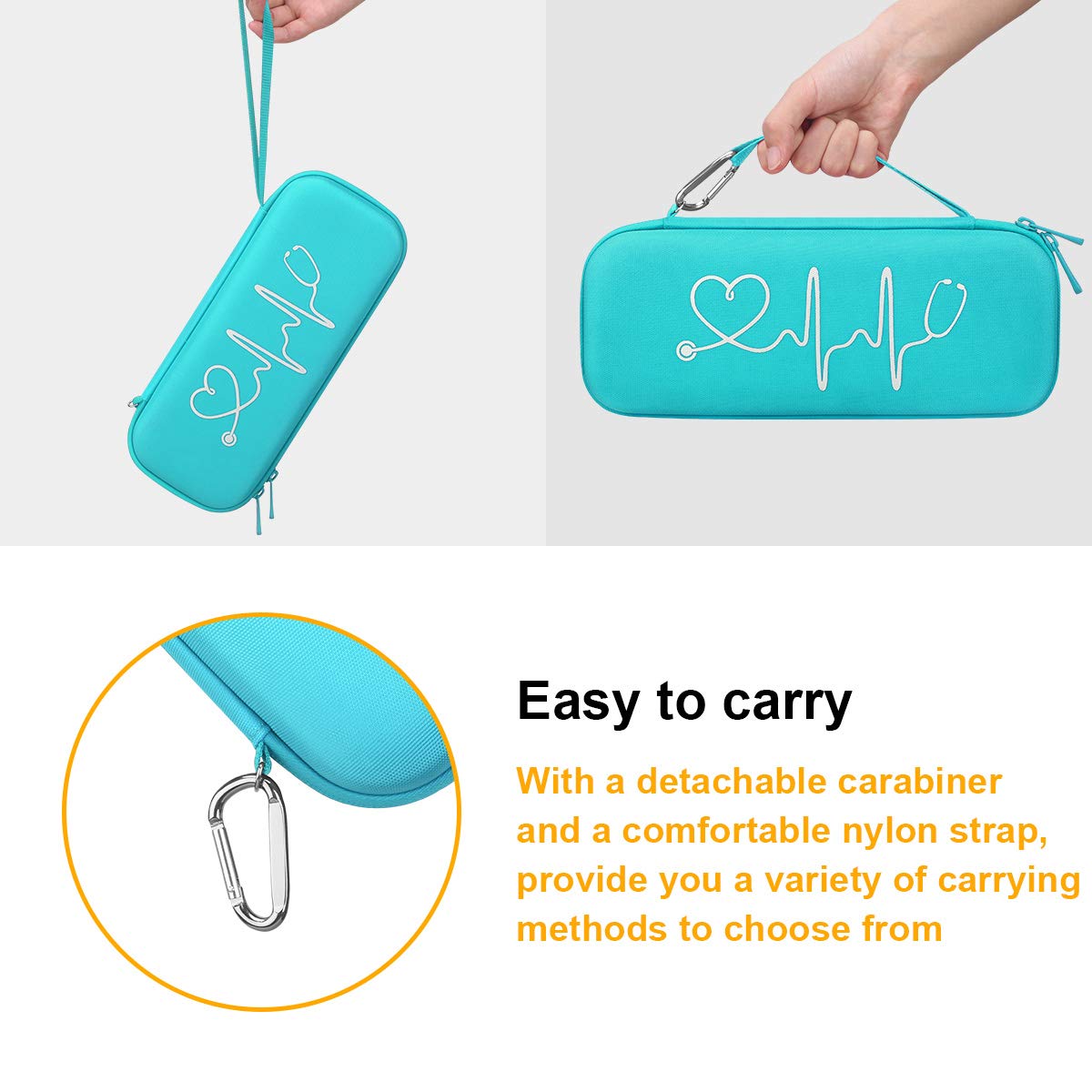 Foto 5 | Funda De Estetoscopio Bovke Para 3m Littmann Classic Iii  Color Turquesa - Venta Internacional.