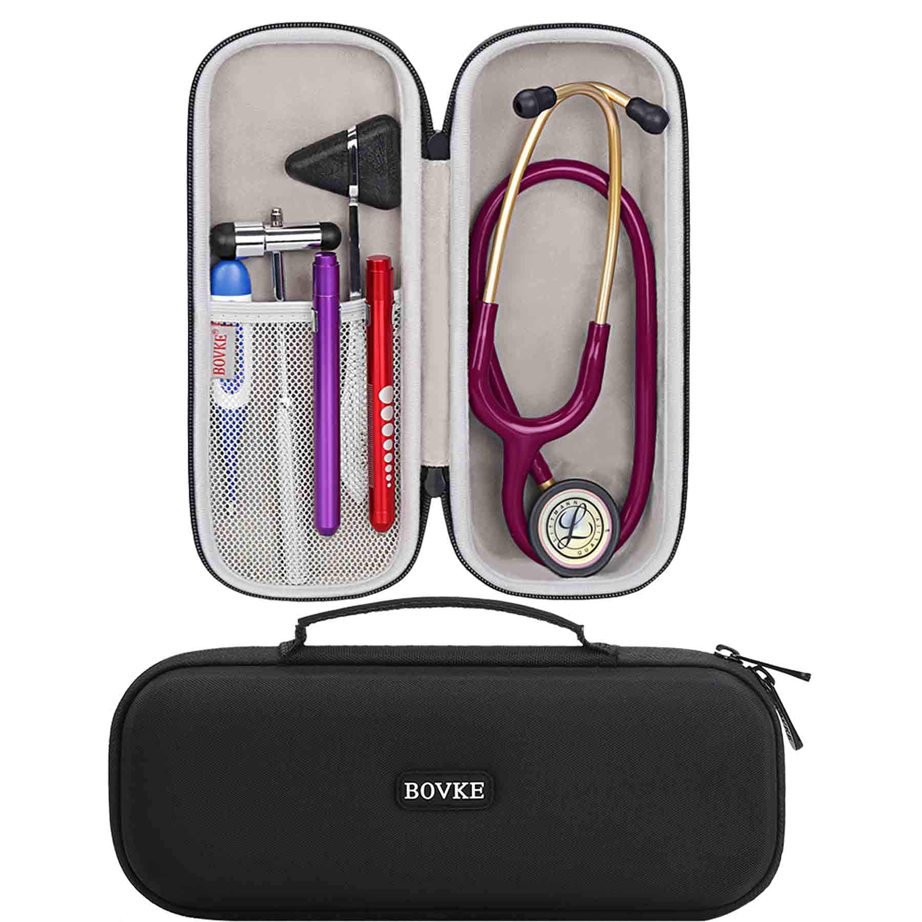 Foto 1 | Funda De Estetoscopio Bovke Para 3m Littmann Classic Iii Negra - Venta Internacional.