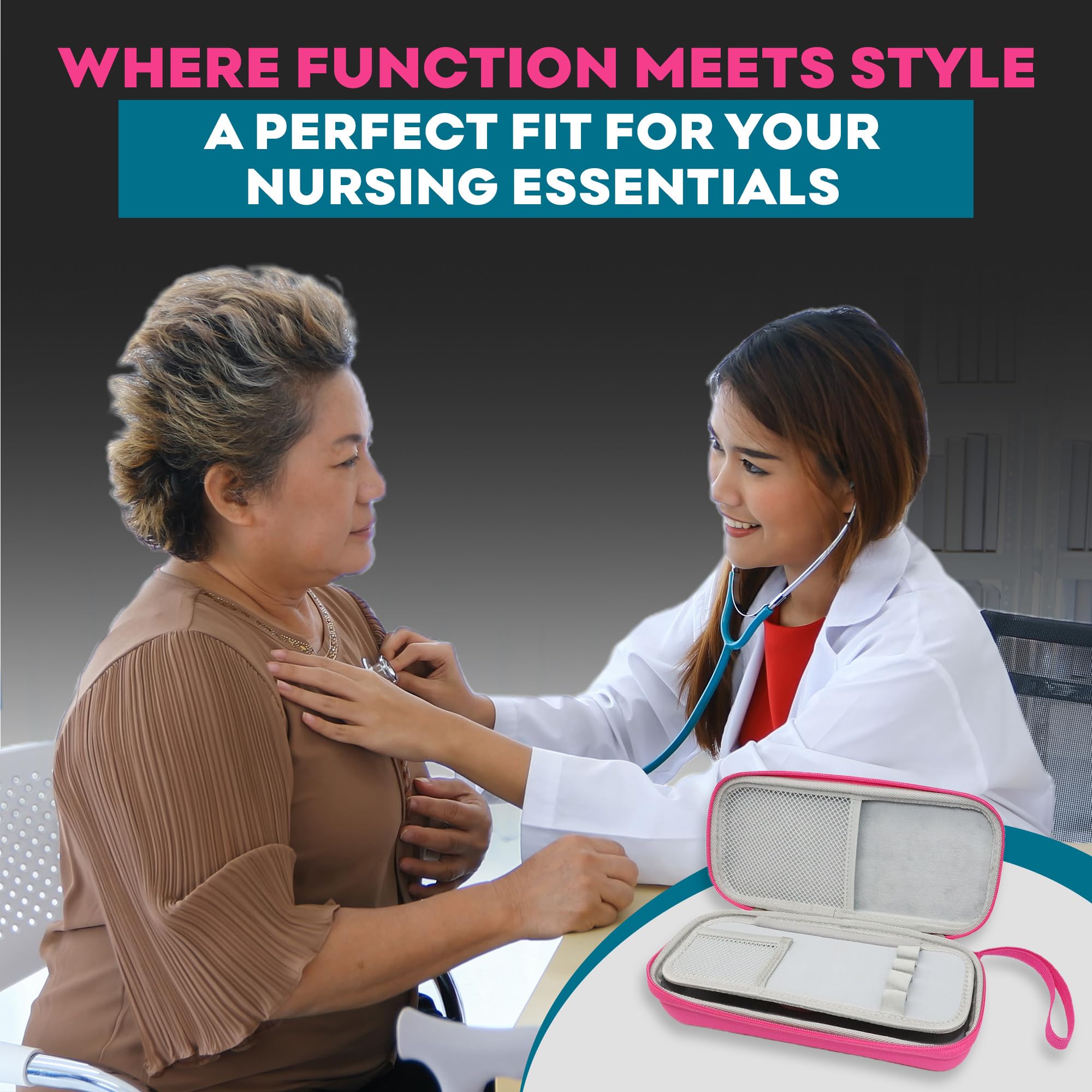 Foto 8 pulgar | Funda De Estetoscopio Para Littmann Classic Iii  Lightweight Ii S.e  Mdf Acoustica - Venta Internacional.