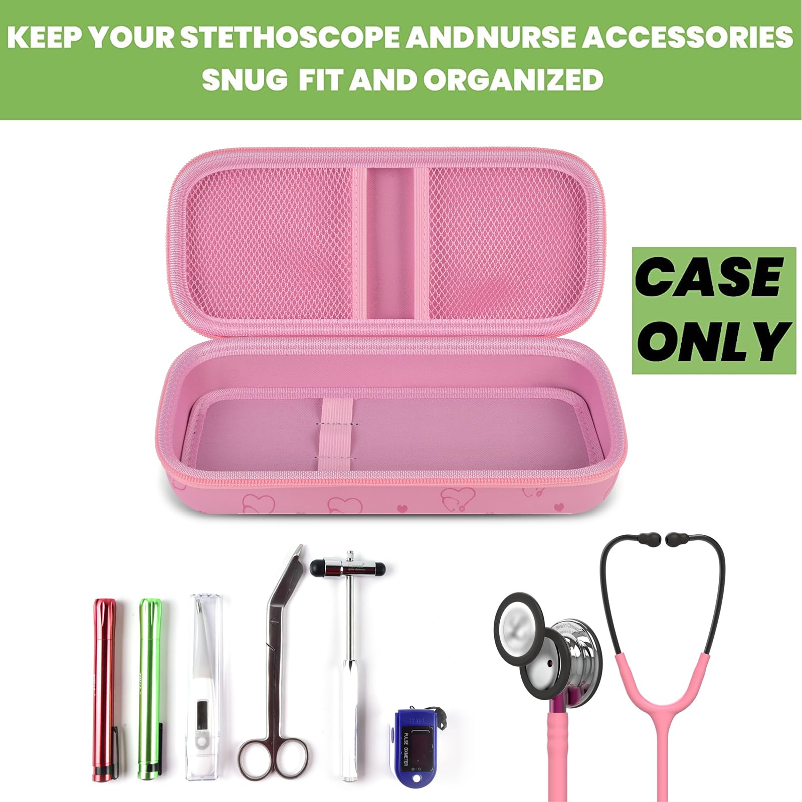 Foto 3 pulgar | Funda Para Estetoscopio Alkoo Compatible Con 3m Littmann Classic Iii - Venta Internacional.