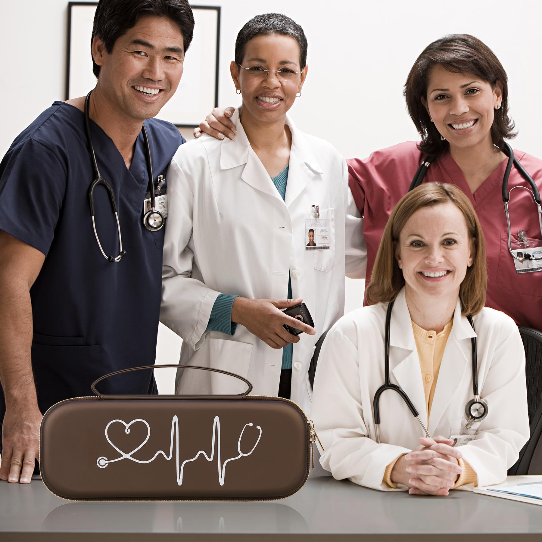 Foto 7 | Funda De Estetoscopio Bovke Travel Para 3m Littmann Cardiology Iv - Venta Internacional.