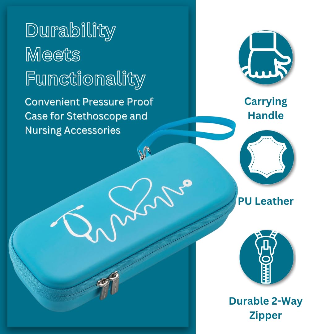 Foto 4 pulgar | Funda De Estetoscopio Con Carcasa De Eva Dura Para 3m Littmann Classic Iii - Venta Internacional.