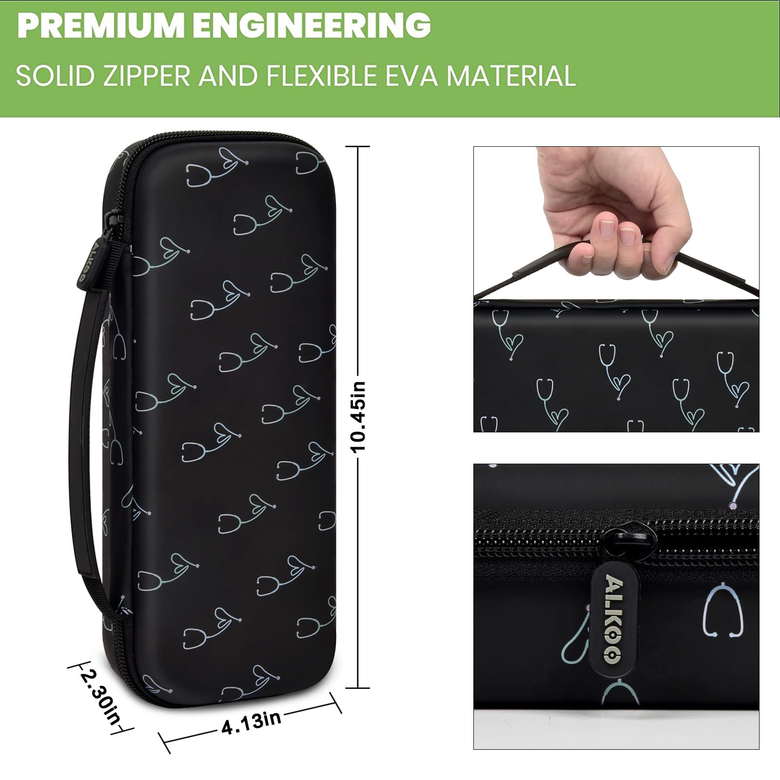 Foto 5 pulgar | Funda Para Estetoscopio Alkoo Compatible Con 3m Littmann Classic Iii - Venta Internacional.